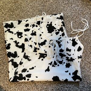 Print dress by MOTEL